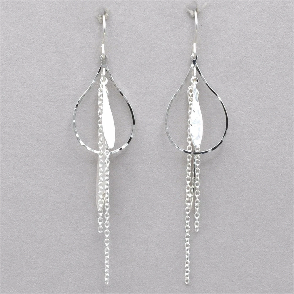 Holly Yashi La Jolla Teardrop Hoop Earrings 3 Holly Yashi La Jolla Teardrop Hoop Earrings