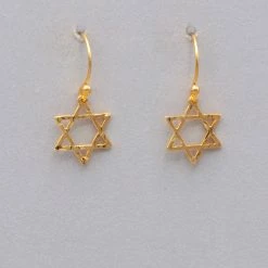 Holly Yashi Star Of David Earrings