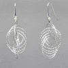 Azur Silver Circle Earrings 1 Azur Silver Circle Earrings