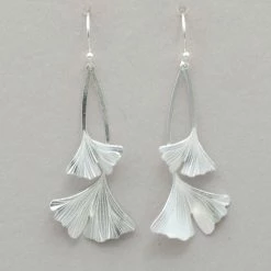 Holly Yashi Ginkgo Drop Earrings