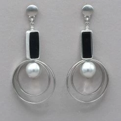 John Michael Richardson JMR New Moon Earrings
