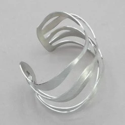 John Michael Richardson Bracelets JMR Wing Sang Wave Cuff Bracelet 9 John Michael Richardson Bracelets JMR Wing Sang Wave Cuff Bracelet
