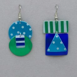 Sylvi Harwin Asymmetric Earrings