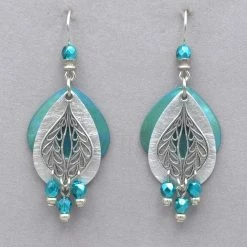 John Michael Richardson JMR Party Peacock Earrings