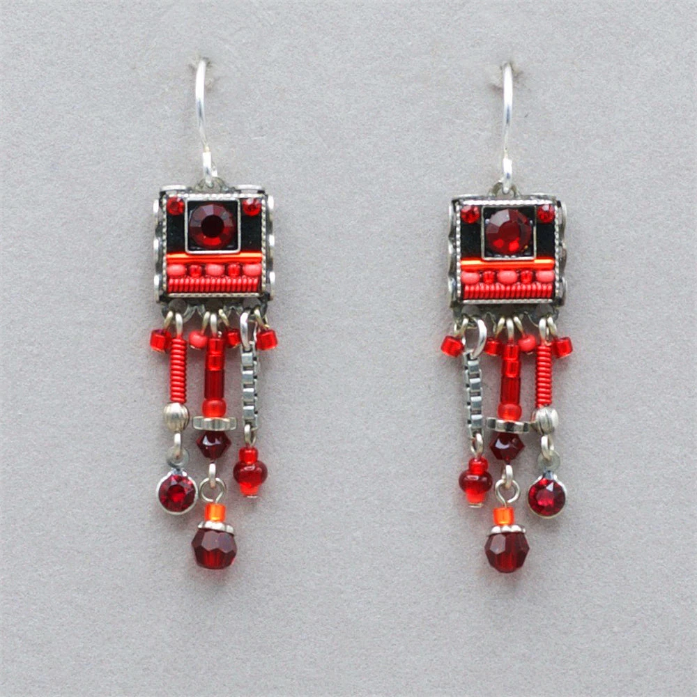 Firefly Milano Long Fringe Earrings 4 Firefly Milano Long Fringe Earrings