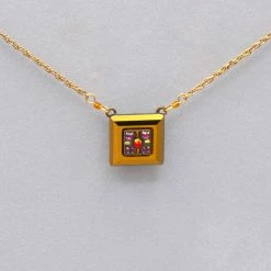 Firefly La Dolce Vita Square Necklace