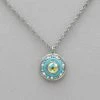 Firefly La Dolce Vita Circle Pendant Necklace Necklaces