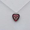 Firefly Heart Within A Heart Pendant Necklace Necklaces
