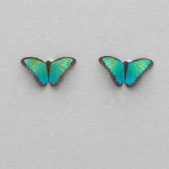 Holly Yashi Petite Bella Butterfly Post Earrings