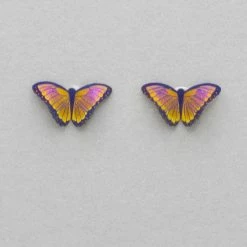 Holly Yashi Petite Bella Butterfly Post Earrings