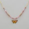 Necklaces Holly Yashi Bella Butterlfy Beaded Necklace