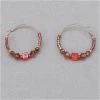 Holly Yashi Sonoma Petite Glass Bead Hoops