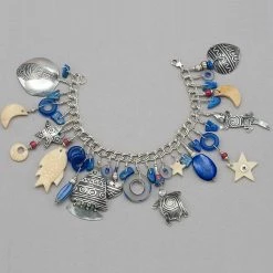 Bracelets Tabra Vintage Lapis Sterling Silver Bracelet