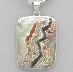 Sammasati Pendants Crazy Lace Agate Pendant