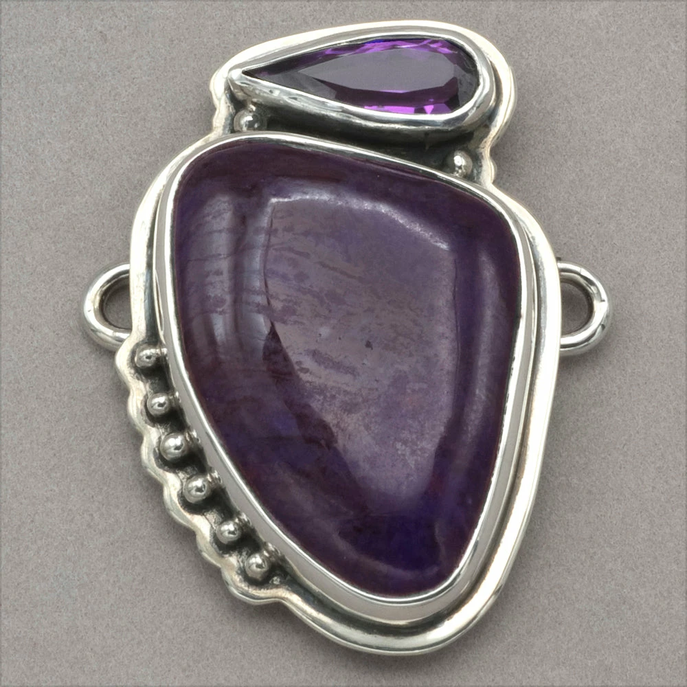 Charms Tabra Amethyst And Sugilite Charm 3 Charms Tabra Amethyst And Sugilite Charm