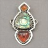 Charms Tabra Amber And Abalone Charm