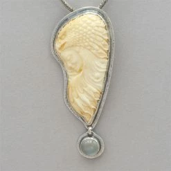 Tabra Eagle Woman Pendant Pendants