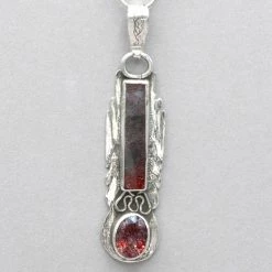 Pendants Jim Kelly Strawberry Quartz Pendant