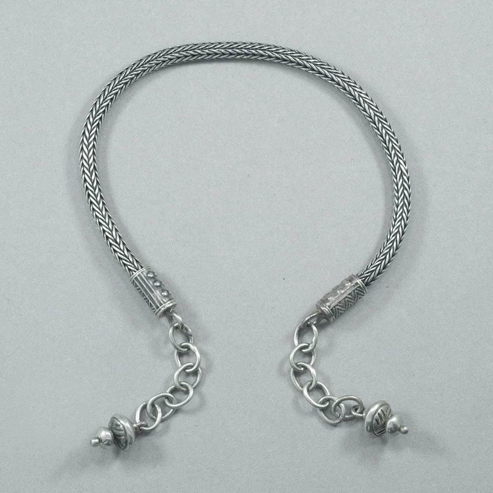 Tabra Thick Foxtail Anklet AK7 Anklets 3 Tabra Thick Foxtail Anklet AK7 Anklets