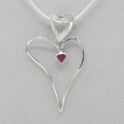Jim Kelly Three Hearts Pendant
