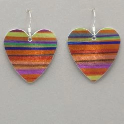 Hazel Atkinson Large Heart Earrings
