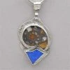 Pendants Jim Kelly Ammonite And Lapis Pendant