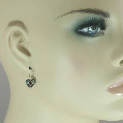 Firefly Small Crystal Heart Earrings 9 Firefly Small Crystal Heart Earrings