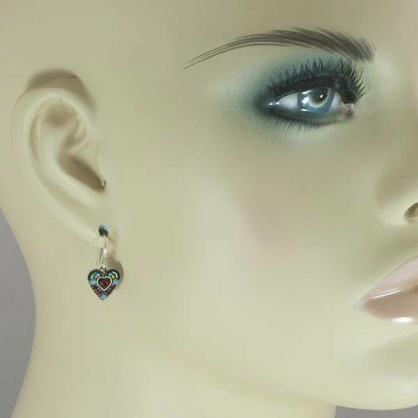 Firefly Small Crystal Heart Earrings 6 Firefly Small Crystal Heart Earrings