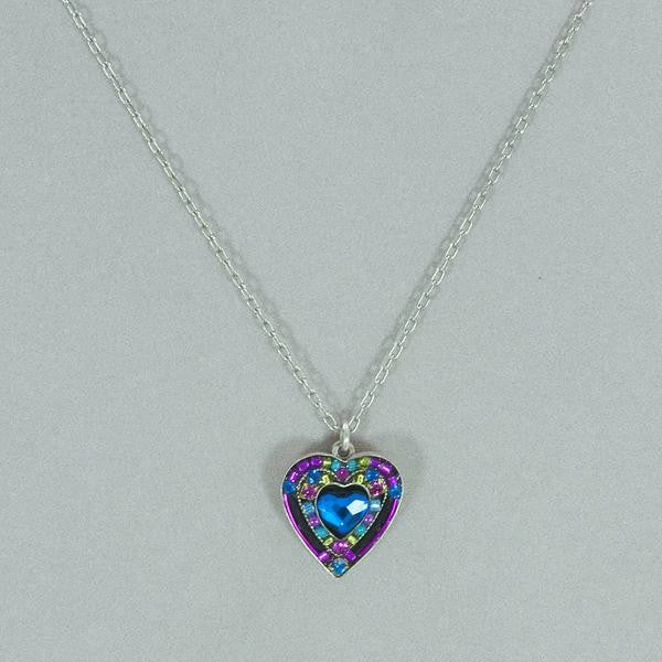 Firefly Crystal Heart Pendant Necklace 5 Firefly Crystal Heart Pendant Necklace