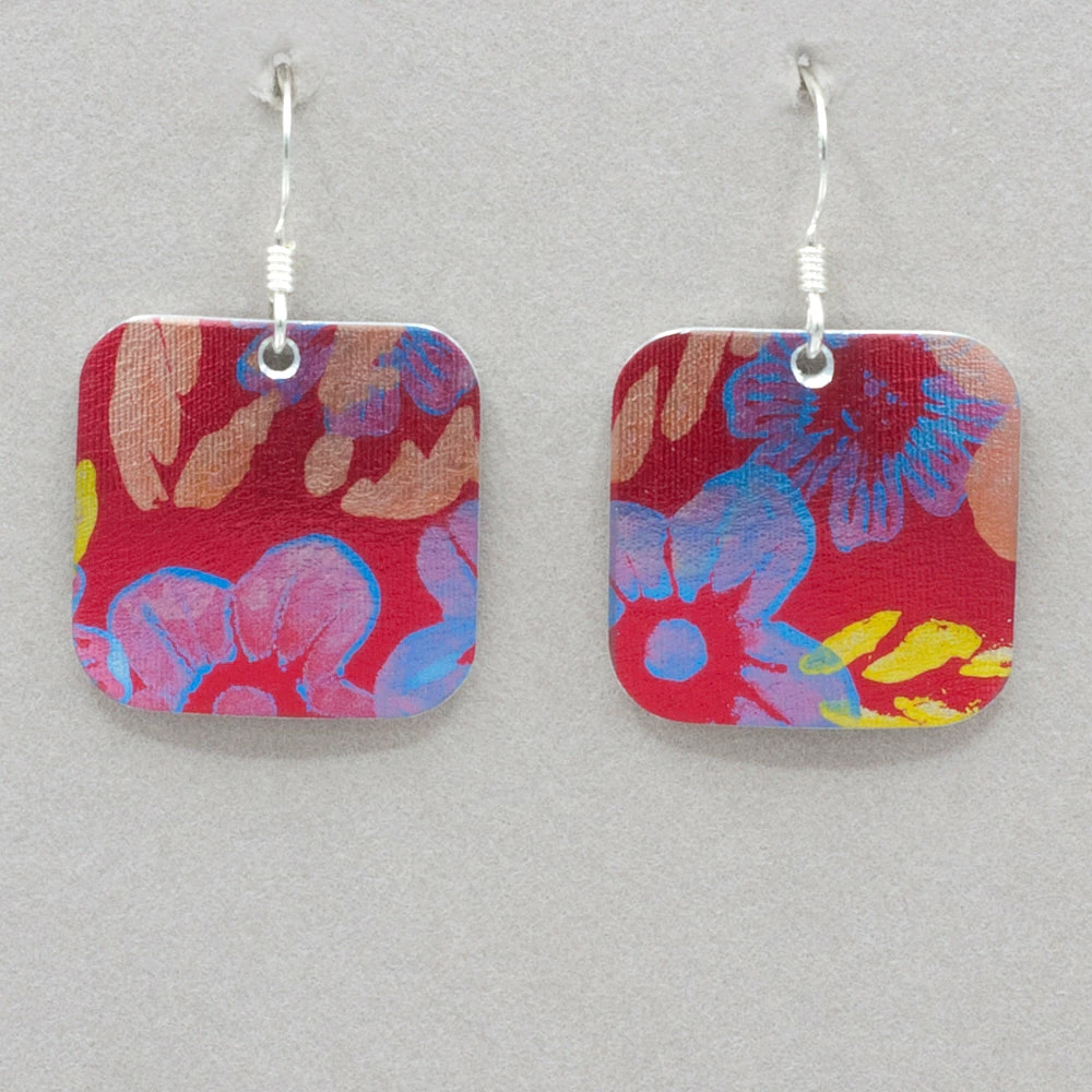 Hazel Atkinson Small Square Earrings 8 Hazel Atkinson Small Square Earrings