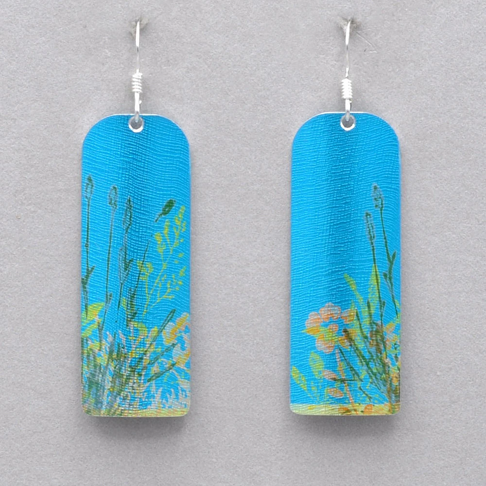 Hazel Atkinson Rectangle Earrings 5 Hazel Atkinson Rectangle Earrings