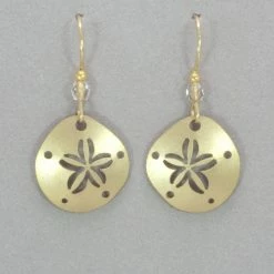 Holly Yashi Sand Dollar Earrings