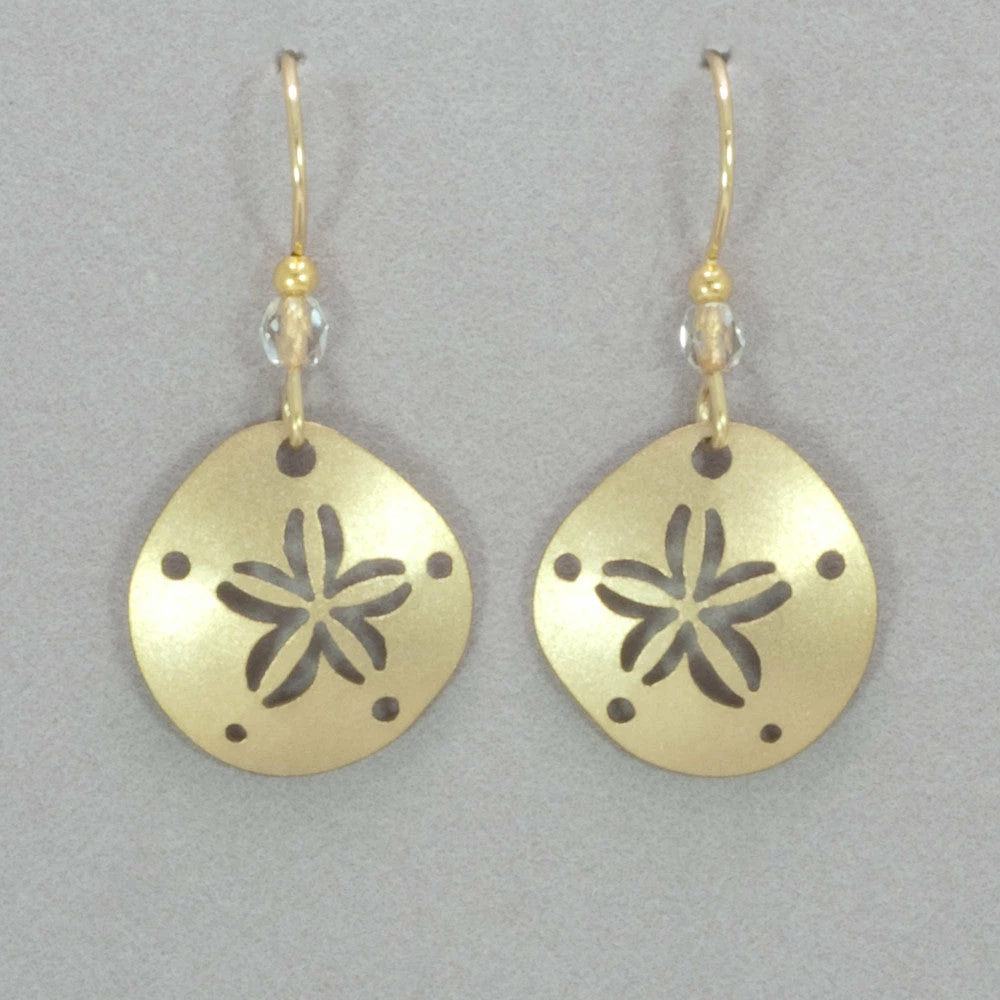 Holly Yashi Sand Dollar Earrings 3 Holly Yashi Sand Dollar Earrings