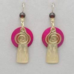 John Michael Richardson JMR Spiral Miracle Earrings