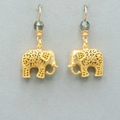 John Michael Richardson JMR Elephants Gerald Earrings