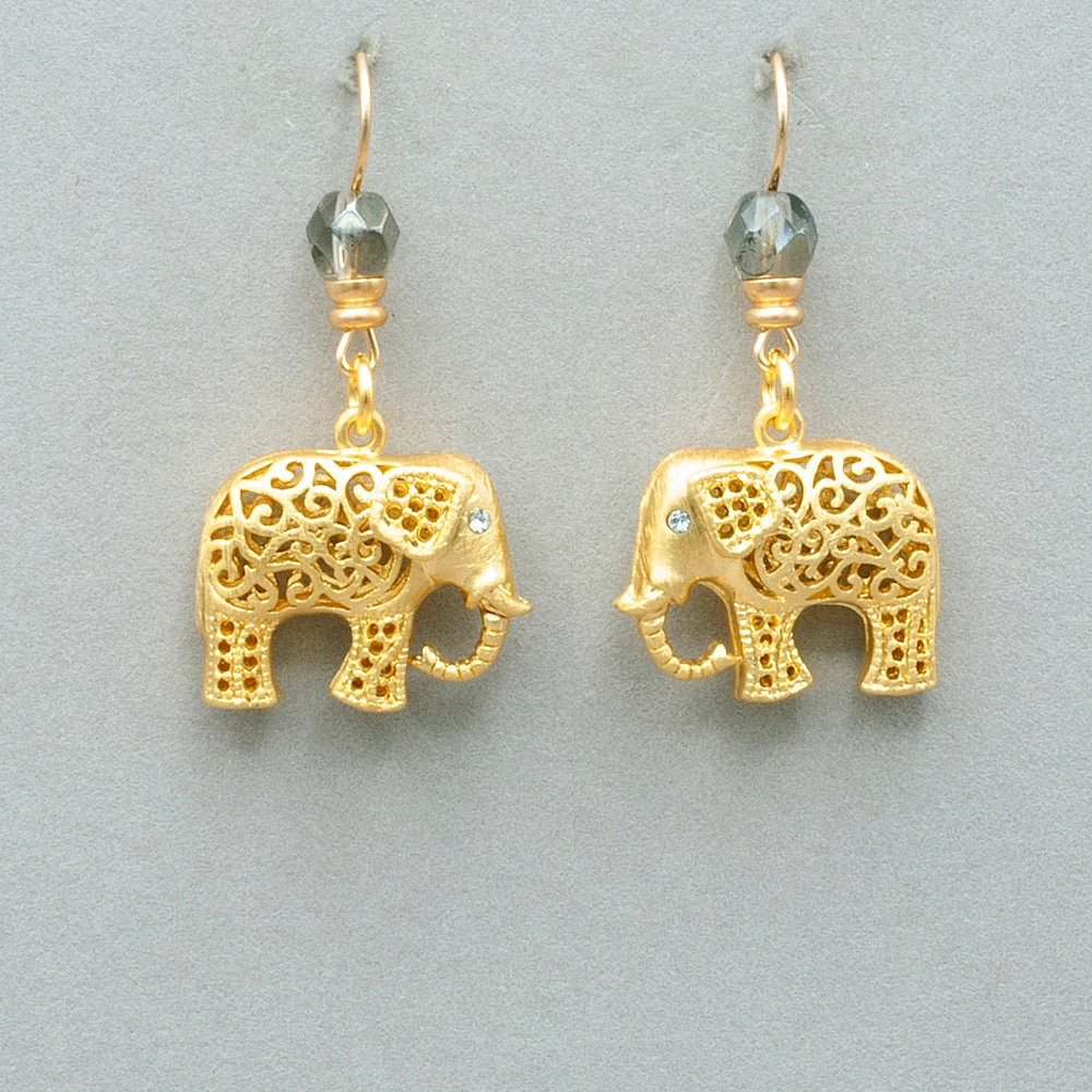 John Michael Richardson JMR Elephants Gerald Earrings 3 John Michael Richardson JMR Elephants Gerald Earrings
