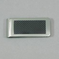 Italgem Steel Italgem S. Steel Black Carbon Fiber Money Clip