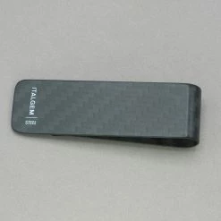 Italgem Steel Italgem Small Black 3k Carbon Fiber Money Clip