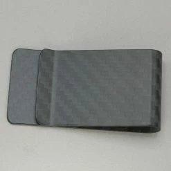 Italgem Steel Italgem Medium Black 3K Carbon Fiber Money Clip