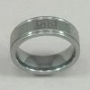 Silver City Men's Tungsten Greek Key Motif Ring 2 Silver City Men's Tungsten Greek Key Motif Ring