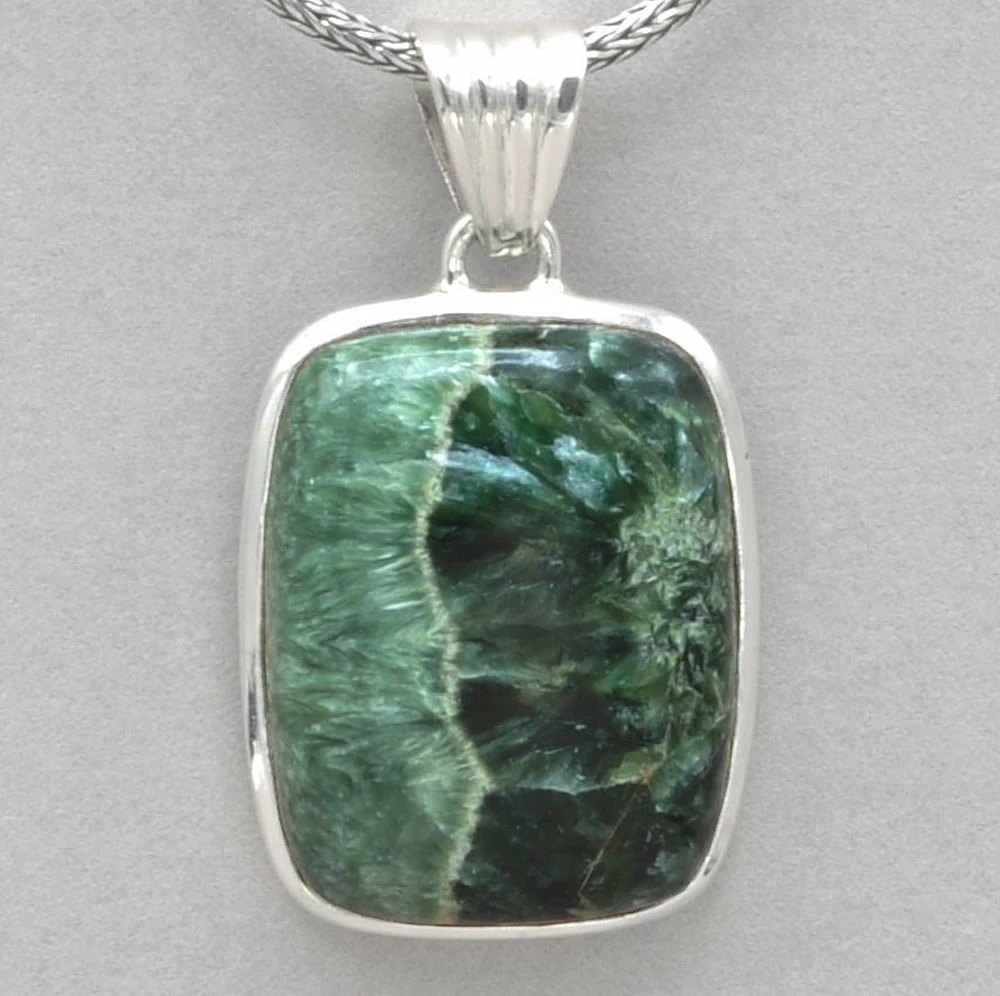 Sammasati Pendants Seraphinite Pendant 3 Sammasati Pendants Seraphinite Pendant