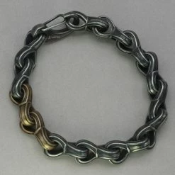 Italgem Steel Italgem Twisted Link Bracelet Bracelets