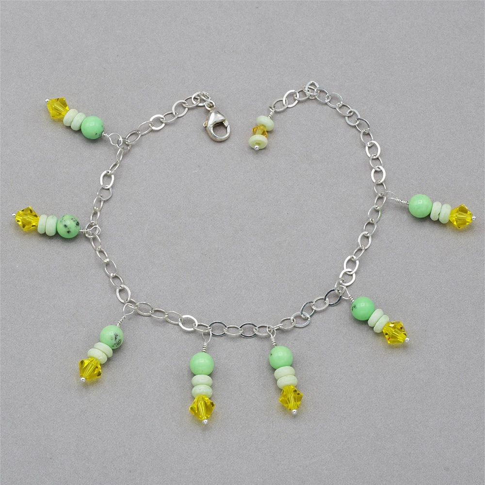 Jim Kelly Chrysoprase Anklet Anklets 3 Jim Kelly Chrysoprase Anklet Anklets