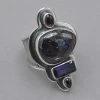 Tabra Boulder Opal And Amethyst Ring Rings 1 Tabra Boulder Opal And Amethyst Ring Rings