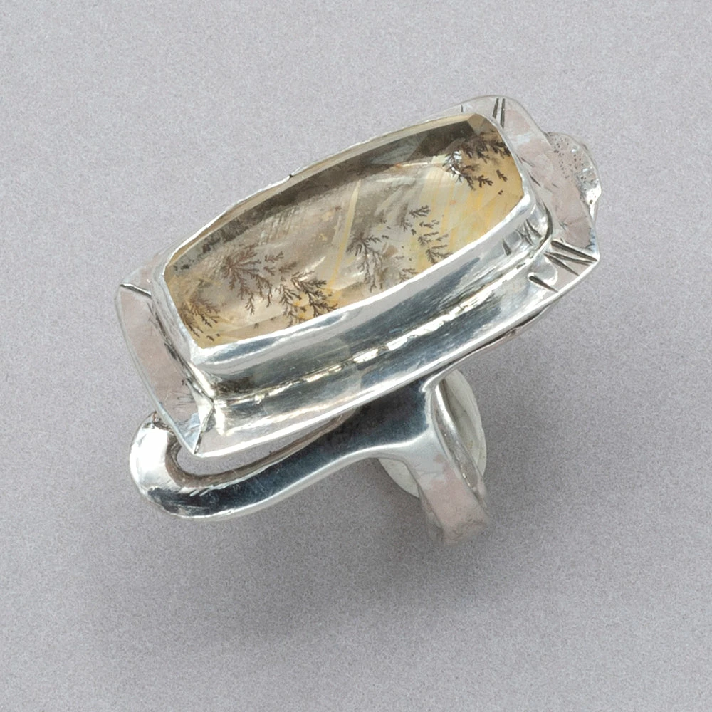 Jim Kelly Dendritic Quartz Ring Rings 3 Jim Kelly Dendritic Quartz Ring Rings