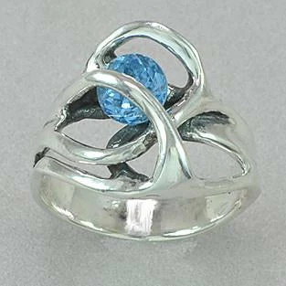 Rings Jim Kelly Sterling Silver "Cage" Ring 7 Rings Jim Kelly Sterling Silver "Cage" Ring