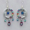 Firefly Luna Star With Tear Drop Dangles Earrings 2 Firefly Luna Star With Tear Drop Dangles Earrings