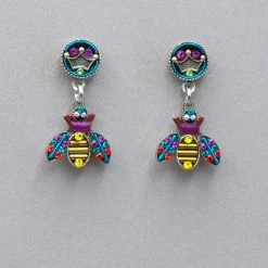 Firefly Queen Bee Post Earrings