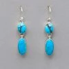 Acleoni Prince And Kingman Turquoise Earrings