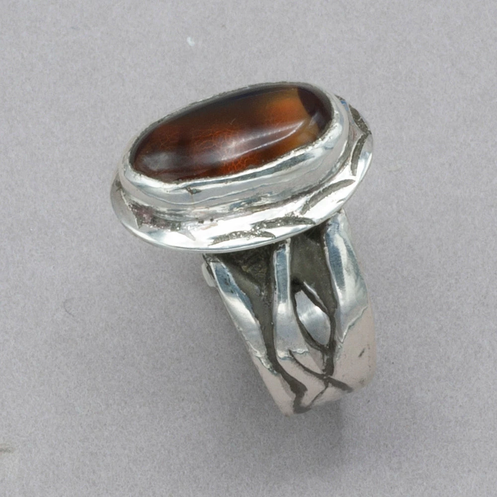 Jim Kelly Mexican Fire Agate Ring Rings 5 Jim Kelly Mexican Fire Agate Ring Rings
